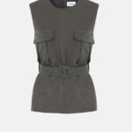 TOP WITH BELT