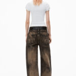 RIBBED JERSEY CRYSTAL HOTFIX TEE