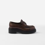 DOUBLE SOLE LEATHER LOAFERS