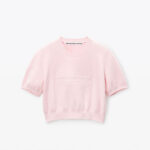 LOGO EMBOSSED RIBBED PULLLOVER