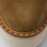 SUEDE SHEARLING MULES