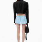PRE STYLED CROPPED BLAZER WITH SHIRT