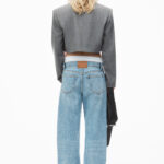 PRE STYLED CROPPED BLAZER WITH SHIRT