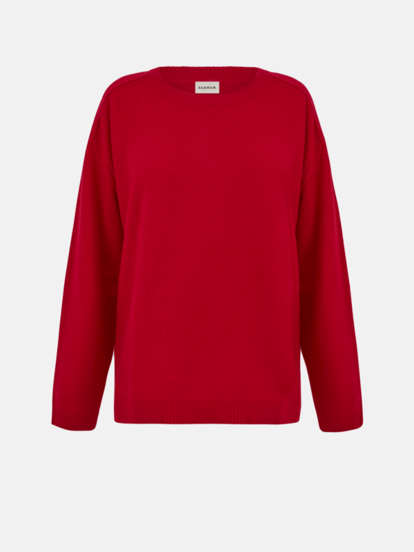 WOOL CREW-NECK KNIT