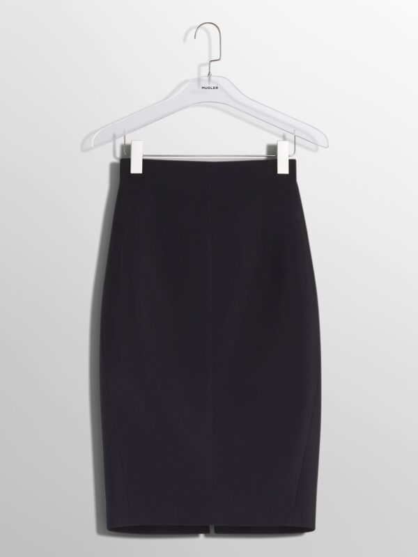 BUCKLED TAILORED SKIRT