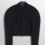 SCULPTURED SCUBA BOMBER JACKET