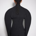 SCULPTURED SCUBA BOMBER JACKET