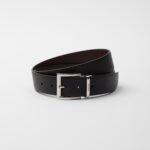 SAFFIANO LEATHER REVERSIBLE BELT