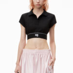 CHEERLEADER POLO IN PIQUÉ