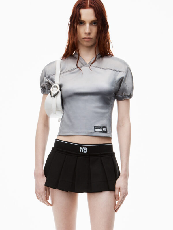 LOGO CHEERLEADER MINI SKIRT
