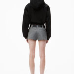 LOGO CROPPED BOMBER JACKET