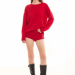 WOOL CREW-NECK KNIT