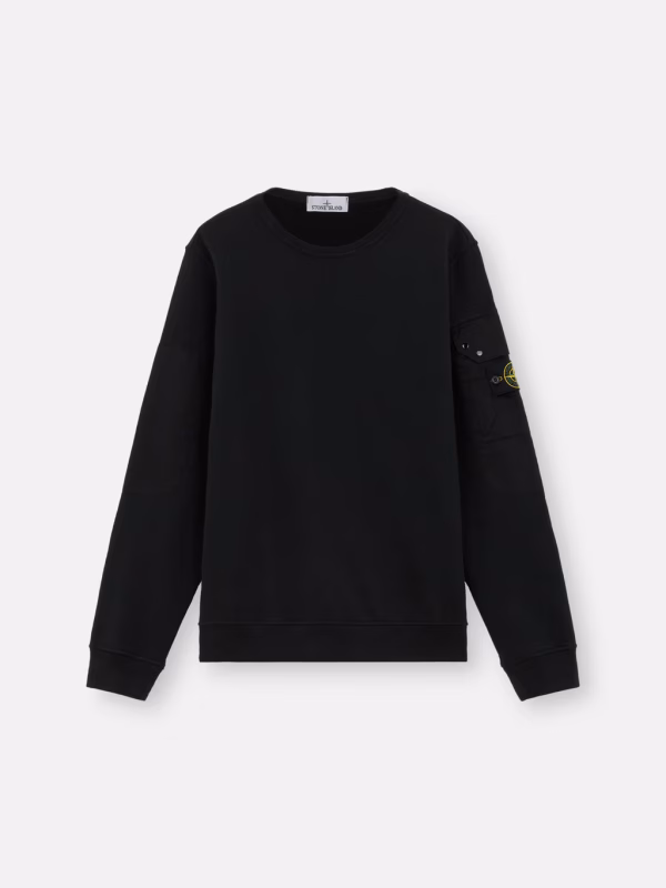 CREWNECK SWEATSHIRT WITH POCKETS