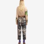 ALOE SILK PRINTED PANTS