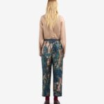 ALOE SILK PRINTED PANTS