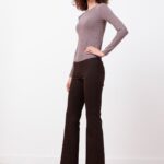 BECCA FLANNEL FLARED LEGGINGS