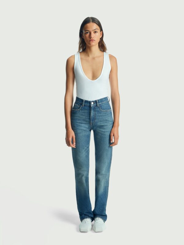 STRAIGHT DENIM JEANS