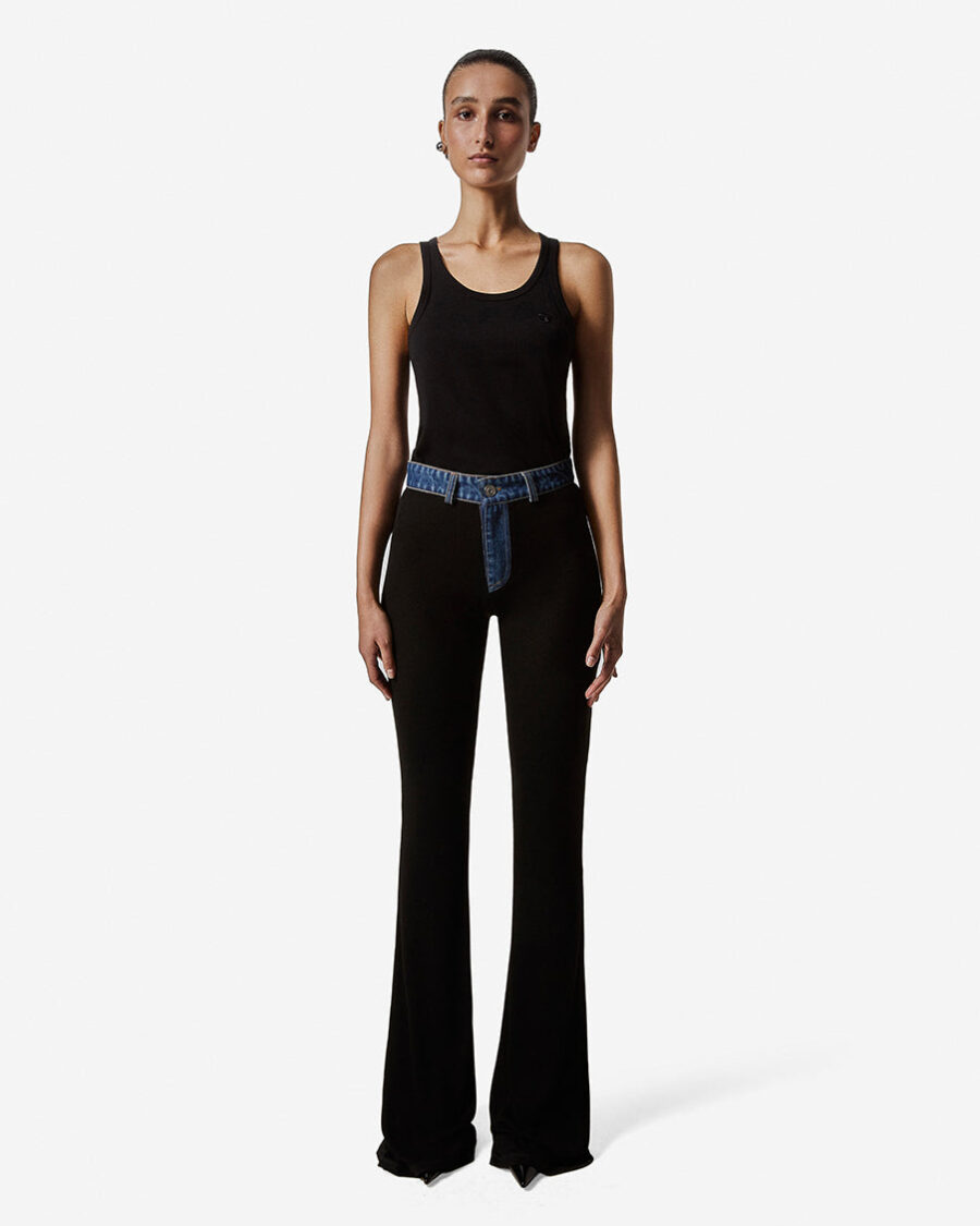 SECOND SKIN RIB DENIM