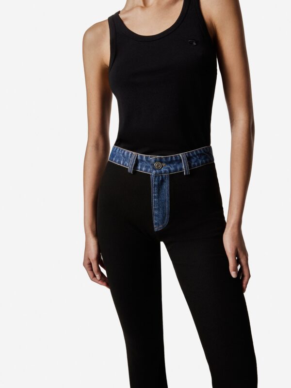 SECOND SKIN RIB DENIM