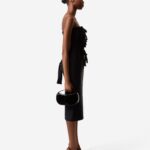 JERSEY KNOT GALA DRESS