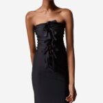 JERSEY KNOT GALA DRESS