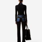 SECOND SKIN DENIM TOP