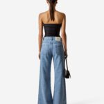 JERSEY KNOTTED GALA TOP