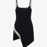 OPEN LEG MINI DRESS