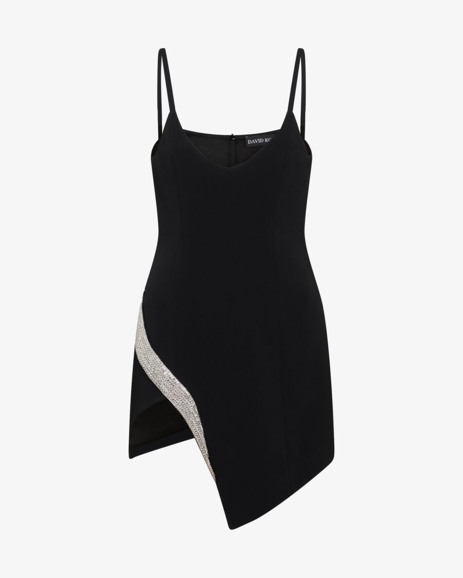 OPEN LEG MINI DRESS