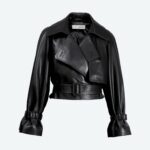 CROPPED HATTI LEATHER JACKET