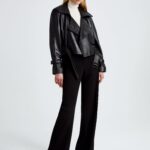 CROPPED HATTI LEATHER JACKET