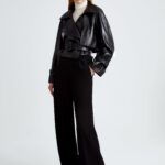 CROPPED HATTI LEATHER JACKET