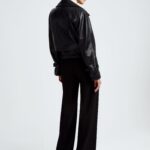 CROPPED HATTI LEATHER JACKET
