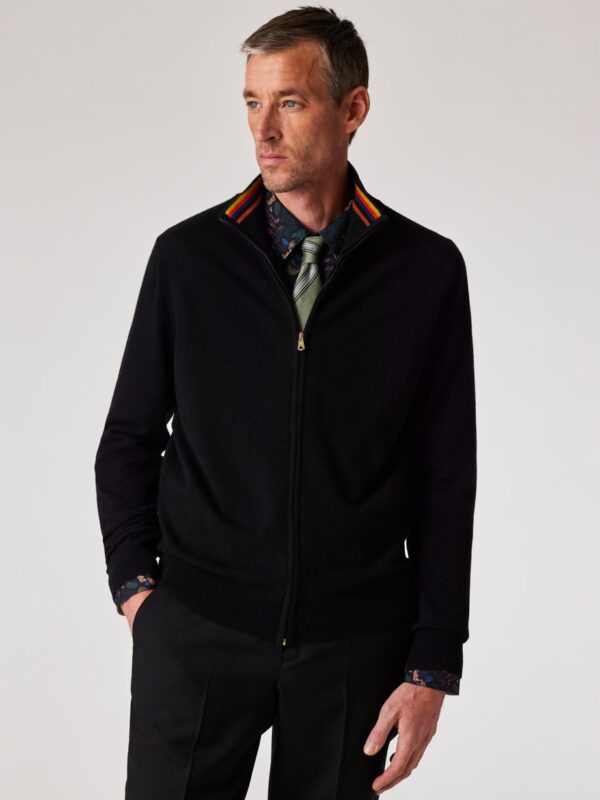 ZIPPED CARDIGAN