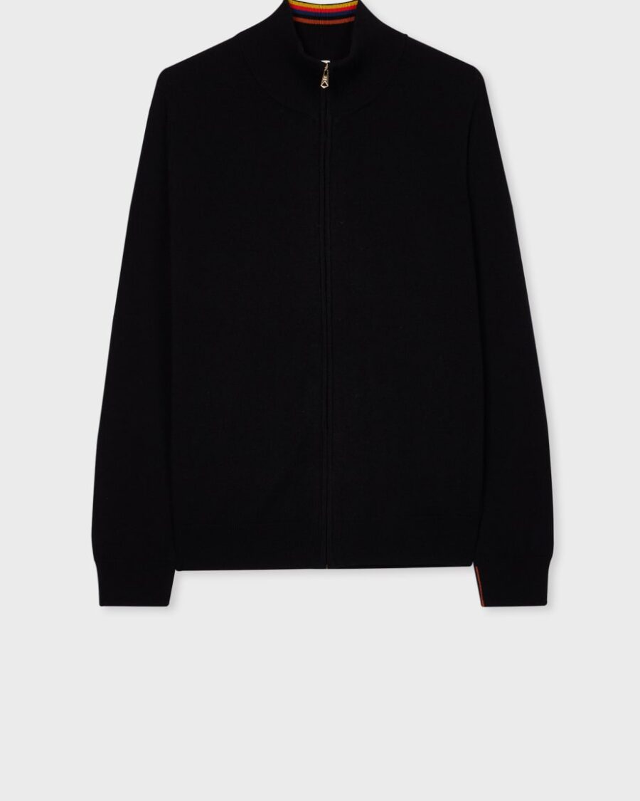 ZIPPED CARDIGAN