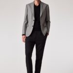 DRAWSTRING WOOL TROUSERS