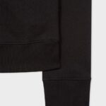 ZEBRA LOGO ZIPPED SWEATSHIRT
