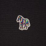 ZEBRA LOGO ZIPPED SWEATSHIRT