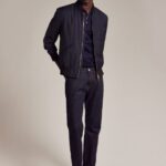TAPERED INDIGO JEANS
