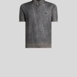 KNIT POLO-SHIRT WITH PAISLEY PRINT