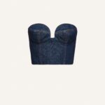 DENIM CORSET TOP