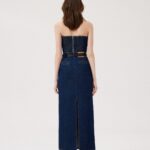 DENIM CORSET TOP