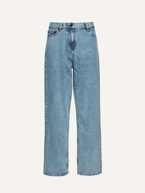 LOOSE LEG DENIM JEANS