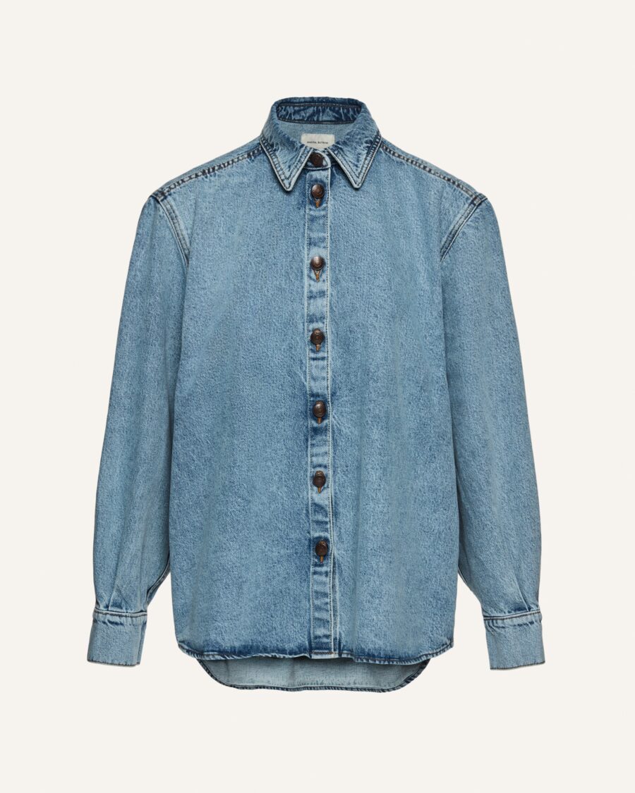 DENIM OVERSIZED SHIRT