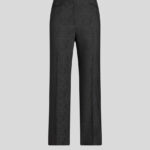 JACQUARD TROUSERS WITH PEGASO BUTTONS