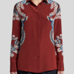 PRINTED SILK SHIRT