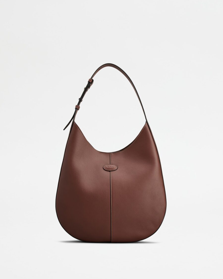 HOBO SHOULDER BAG IN LEATHER