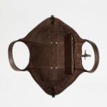T TIMELESS TOTE BAG IN LEATHER
