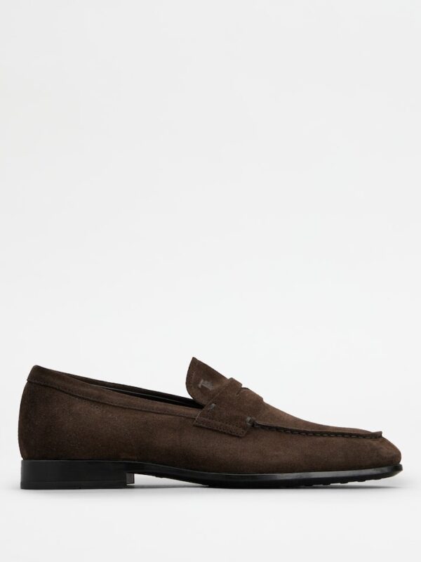 SUEDE LOAFERS
