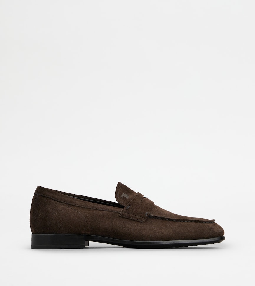 SUEDE LOAFERS
